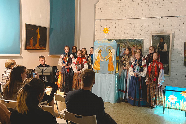 12 января в МПЦ "Лудорвай" прошло вертепное представление от ДШИ №12