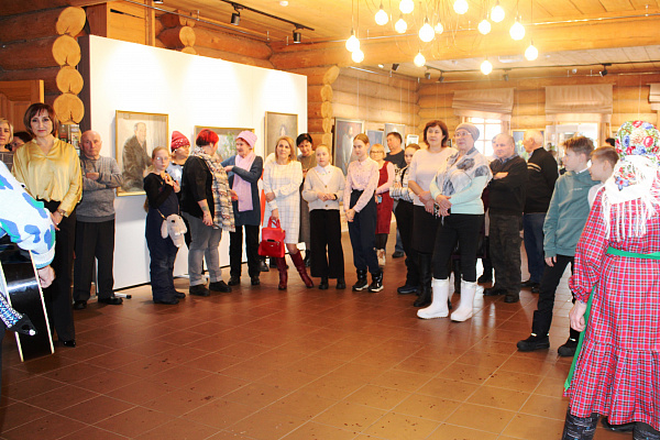 1 февраля в Архитектурно-этнографическом музее-заповеднике «Лудорвай» состоялось открытие выставки Евгения Скобелева «Любимое».