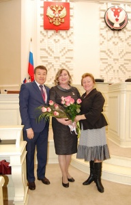 Поздравляем Ирину Геннадьевну Вершинину с присвоением звания "Заслуженный работник культуры УР"! 