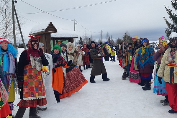 12 января 2020 г. в музее-заповеднике "Лудорвай" прошел массовый праздник "Вожодыр - время ряженья и гаданий"