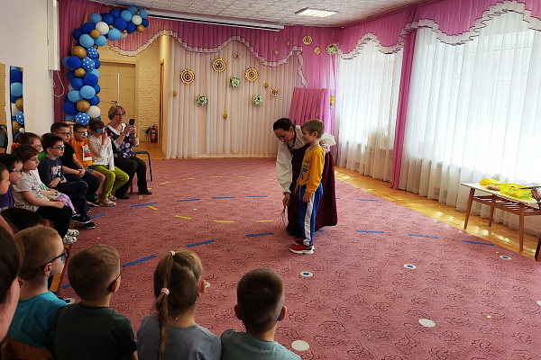 21 апреля сотрудники музея-заповедника "Лудорвай" провели выездное мероприятие в ГКОУ УР "256 для детей с нарушением зрения"